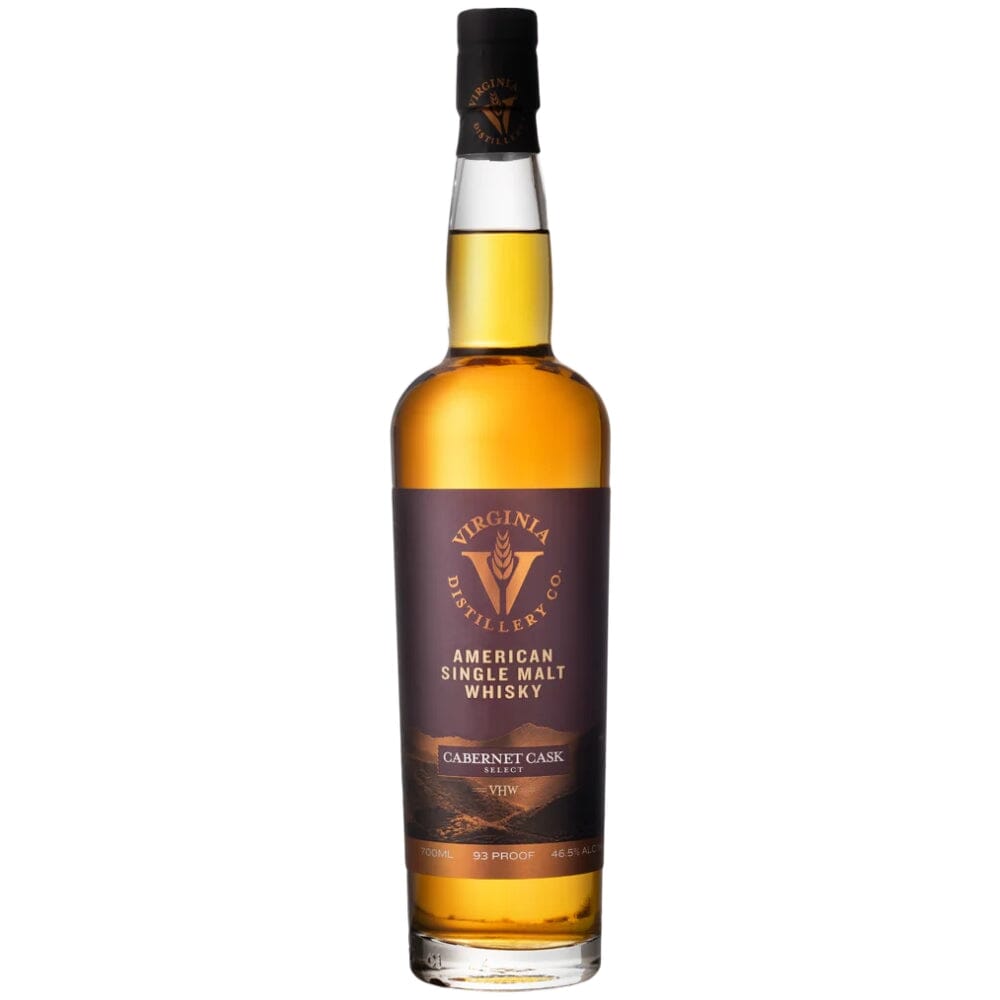 Virginia Distillery Company Cabernet Cask Finished American Single Malt Whisky Single Malt Whiskey Virginia Distillery Co.