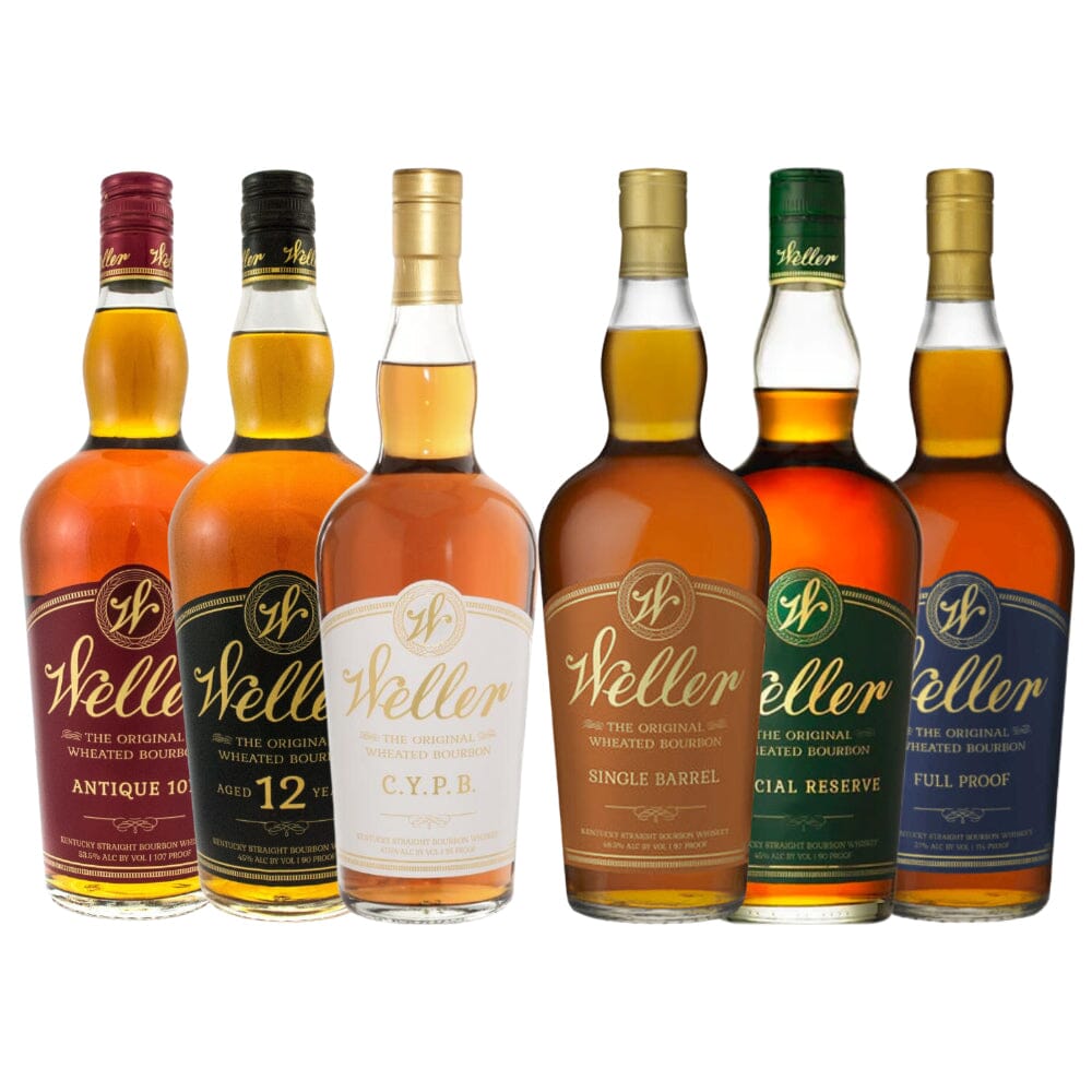 Weller Full Collector's Set Bourbon W.L. Weller
