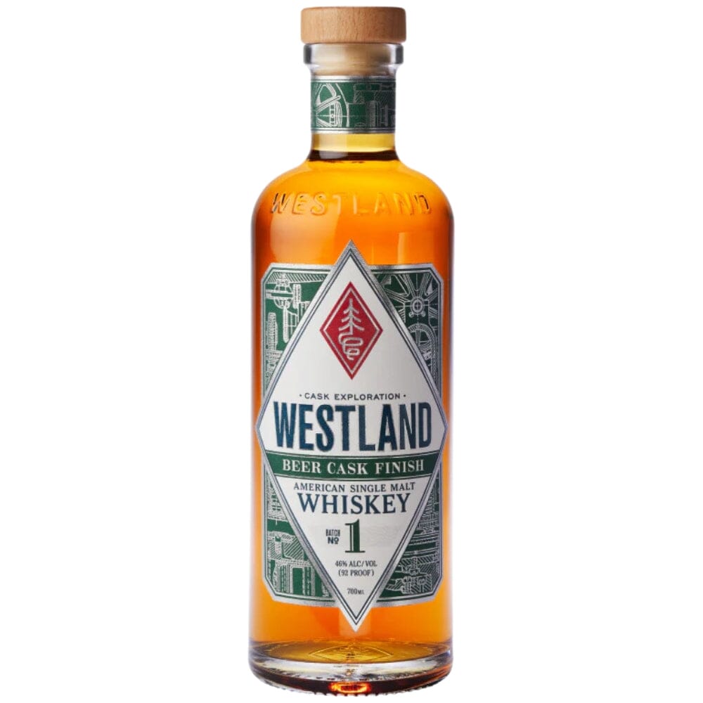 Westland Beer Cask Finish Single Malt Whiskey American Single Malt Whiskey Westland
