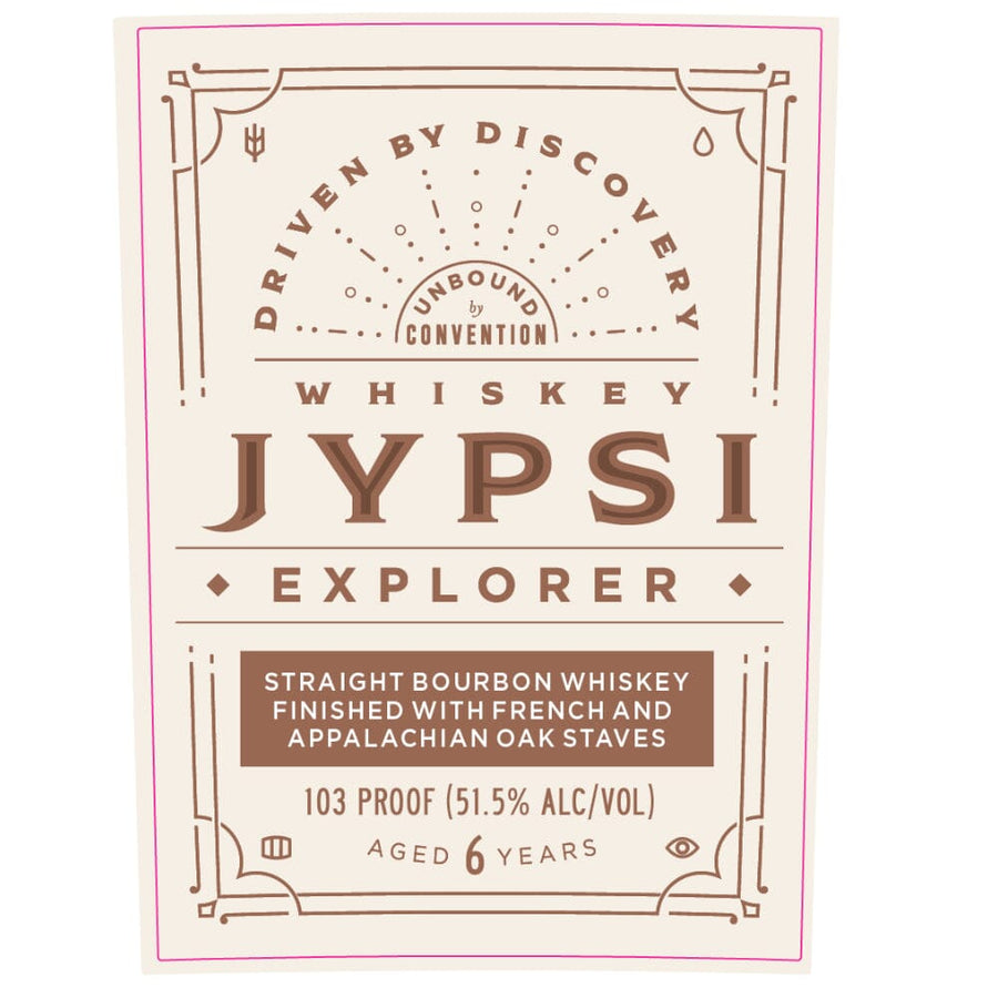 Whiskey JYPSI Explorer Bourbon by Eric Church Bourbon Whiskey JYPSI