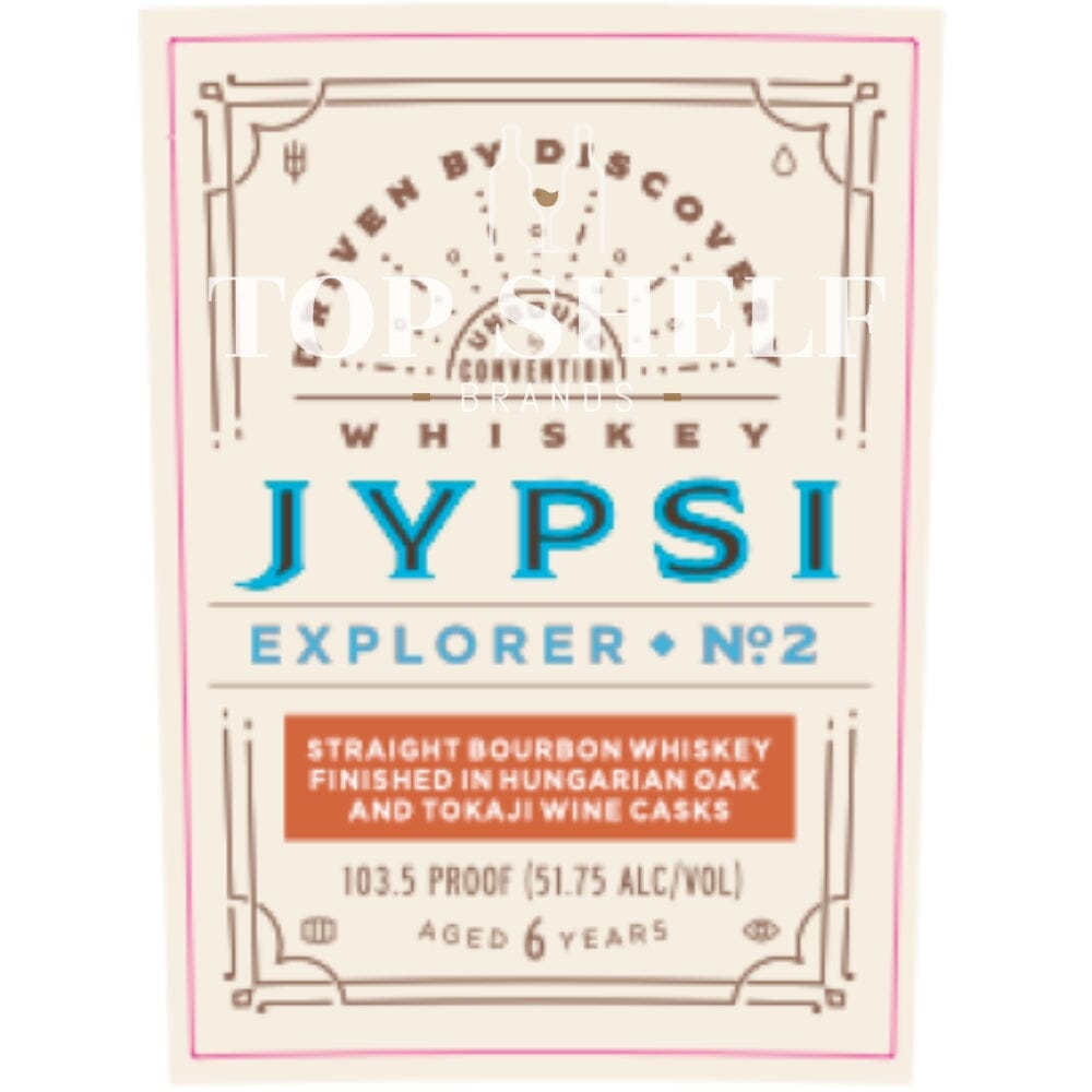 Whiskey JYPSI Explorer No. 2 by Eric Church Bourbon Whiskey JYPSI