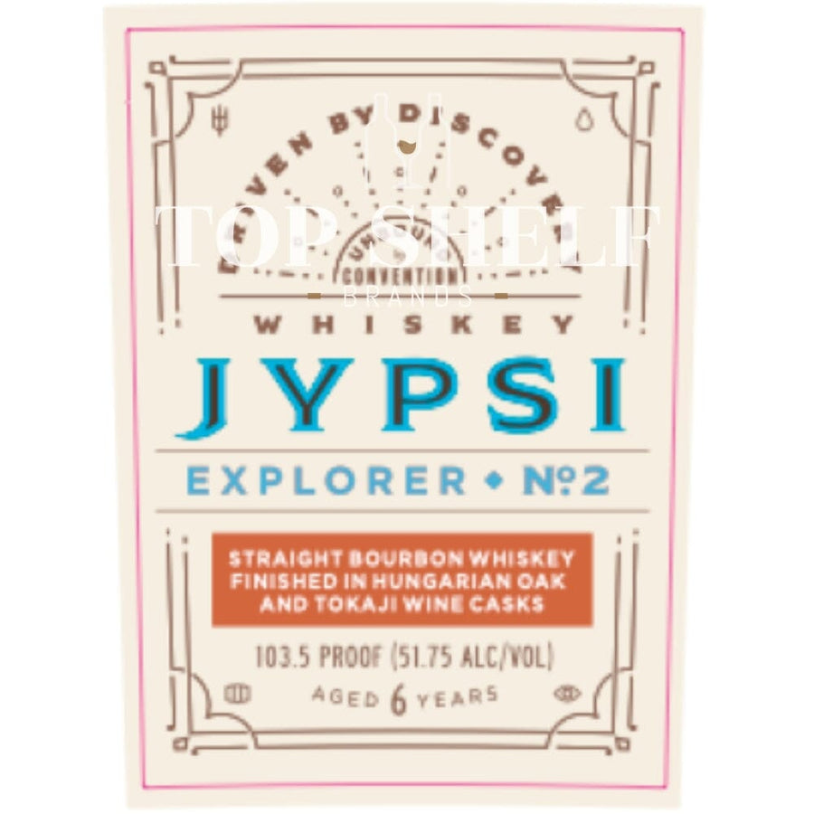 Whiskey JYPSI Explorer No. 2 by Eric Church Bourbon Whiskey JYPSI