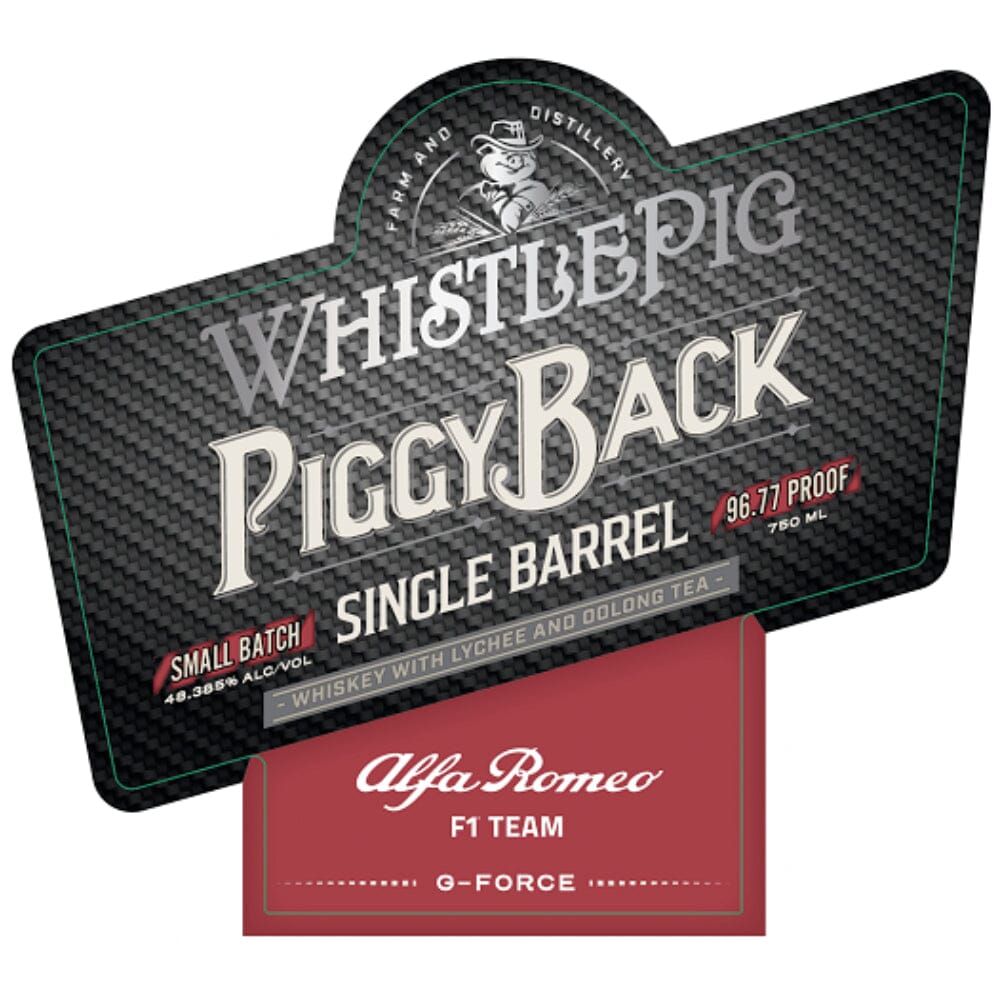 WhistlePig PiggyBack Legend Series Lychee and Oolong Tea Whiskey Whiskey WhistlePig