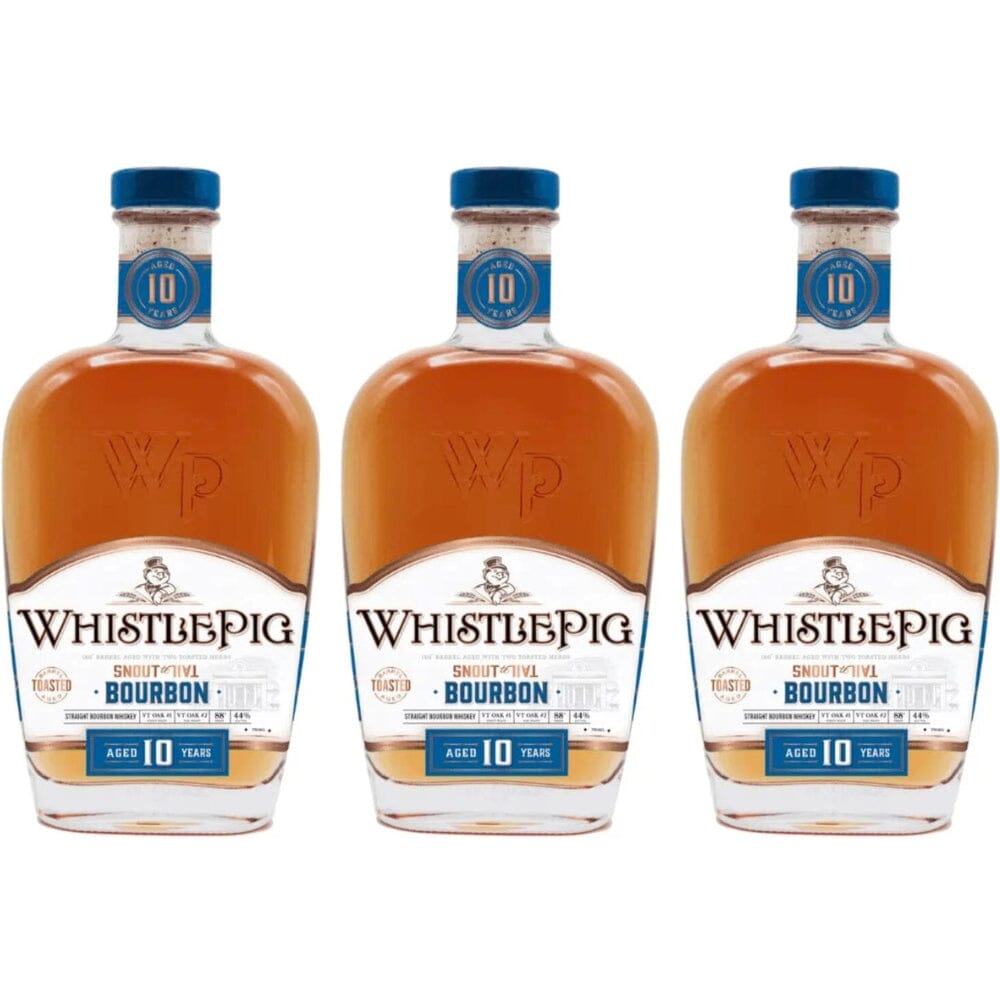 WhistlePig Snout to Tail 10 Year Old Bourbon 3pk Bourbon WhistlePig