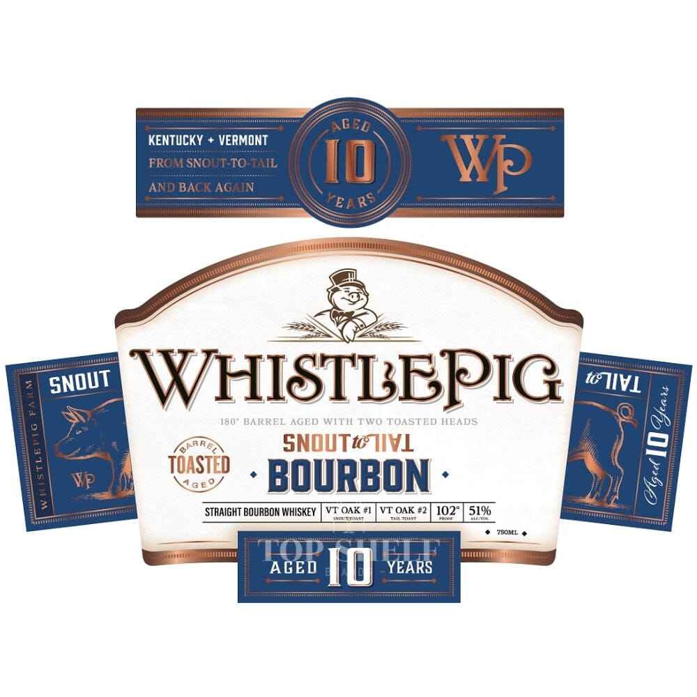 WhistlePig Snout to Tail 10 Year Old Bourbon Bourbon WhistlePig