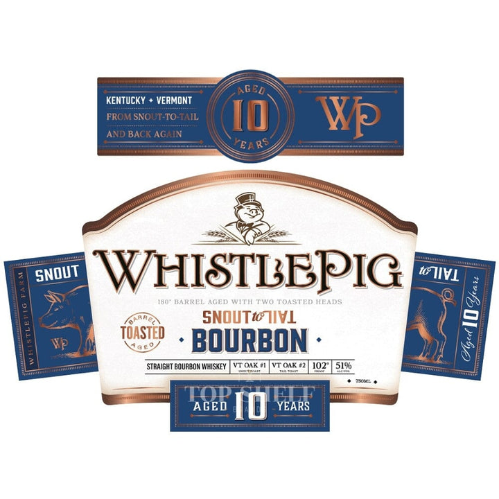 WhistlePig Snout to Tail 10 Year Old Bourbon Bourbon WhistlePig