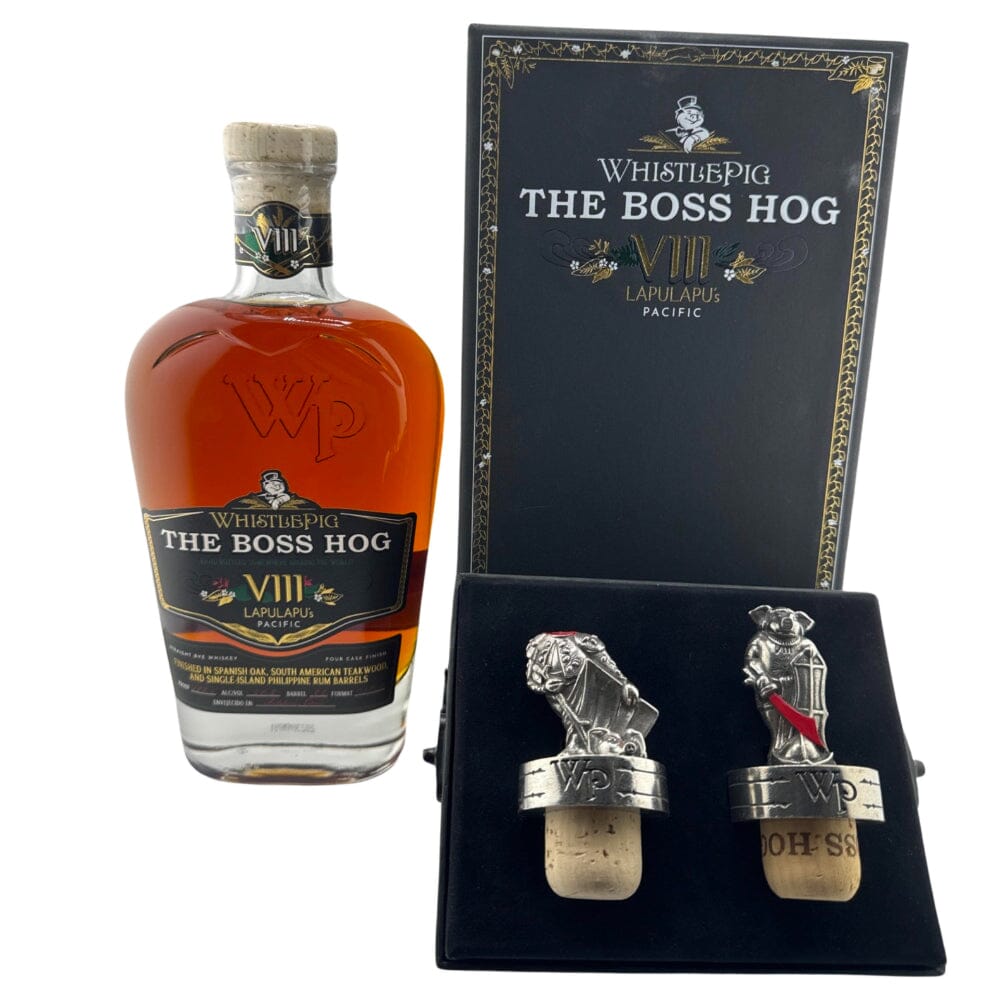 WhistlePig The Boss Hog "The One That Made It Around The World" Rye Whiskey WhistlePig