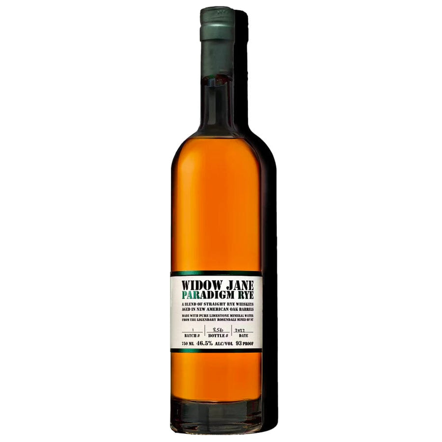 Widow Jane Paradigm Rye Rye Whiskey Widow Jane
