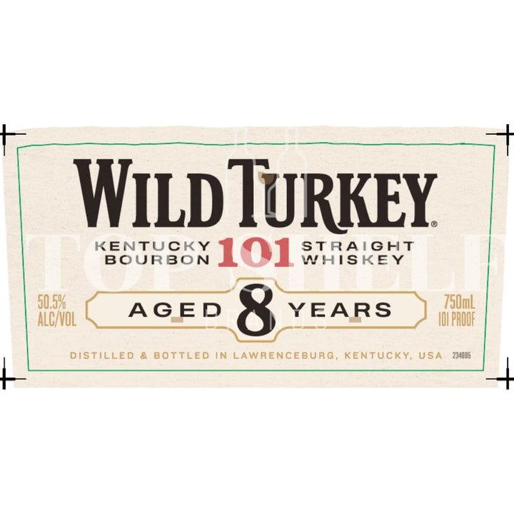 Wild Turkey 101 8 Year Old Bourbon Bourbon Wild Turkey