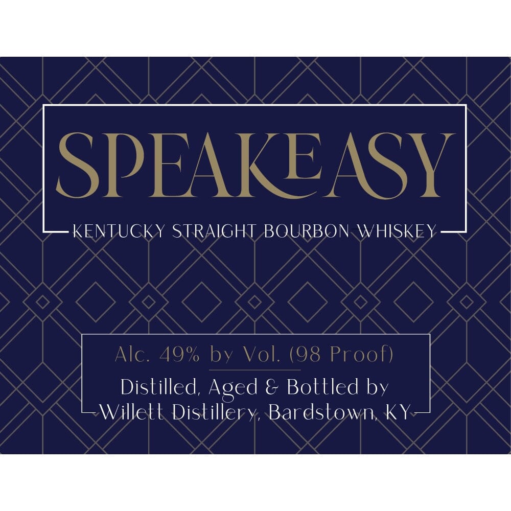 Willett Speakeasy Kentucky Straight Bourbon Bourbon Willett Distillery