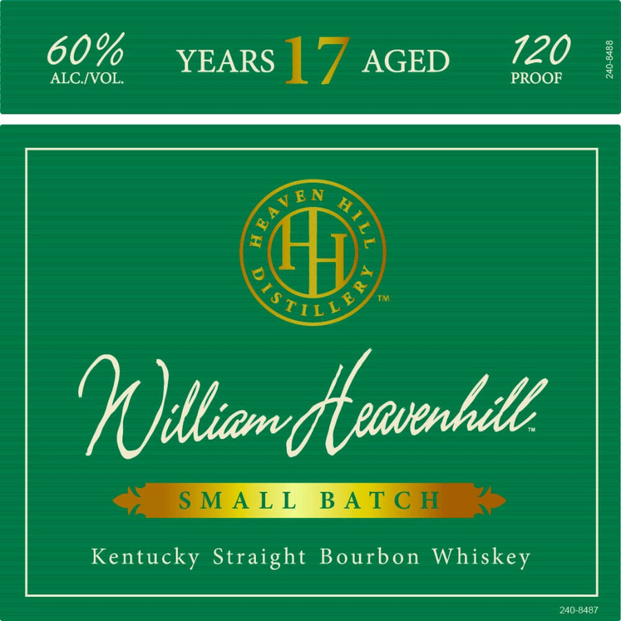 William Heavenhill 17 Year Old Small Batch Bourbon Bourbon Heaven Hill Distillery