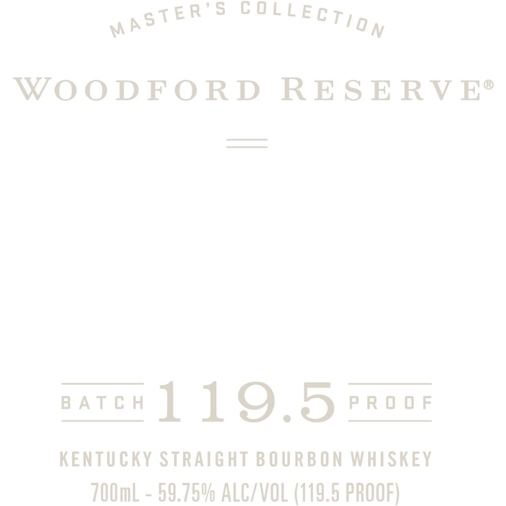 Woodford Reserve Batch Proof 119.5 Bourbon Woodford Reserve