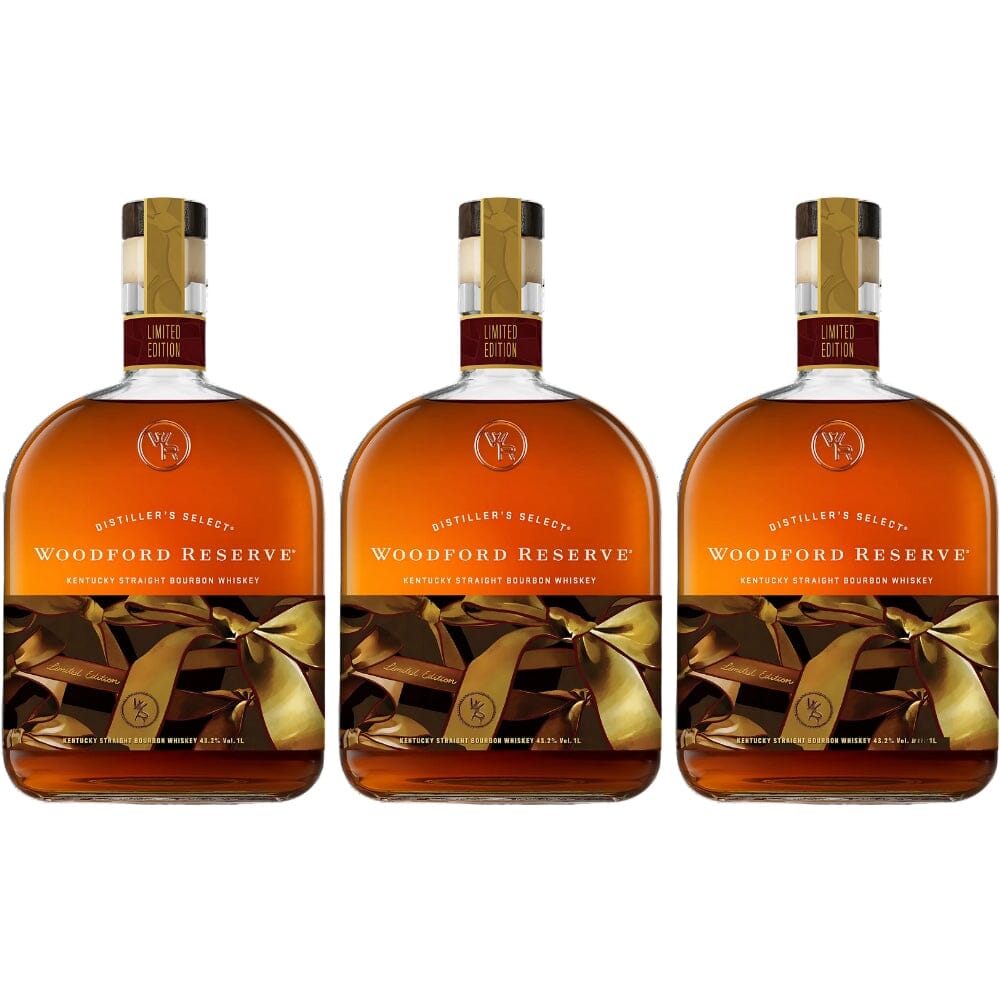 Woodford Reserve Holiday Edition 2024 1L 3pk Bourbon Woodford Reserve