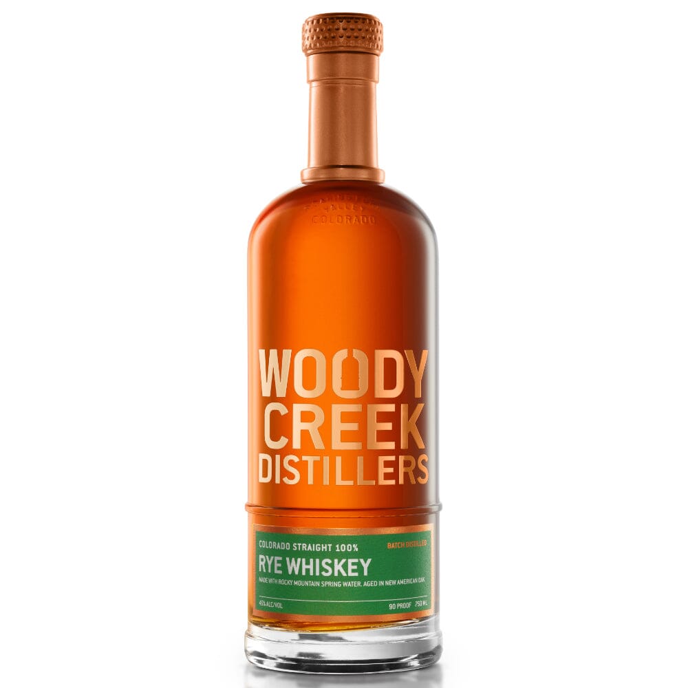 Woody Creek Distillers Rye Whiskey Rye Whiskey Woody Creek Distillers