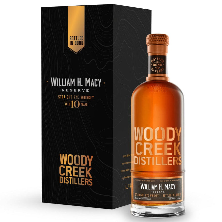Woody Creek Distillers William H. Macy Reserve "Bottled in Bond" Straight Rye Whiskey Rye Whiskey Woody Creek Distillers