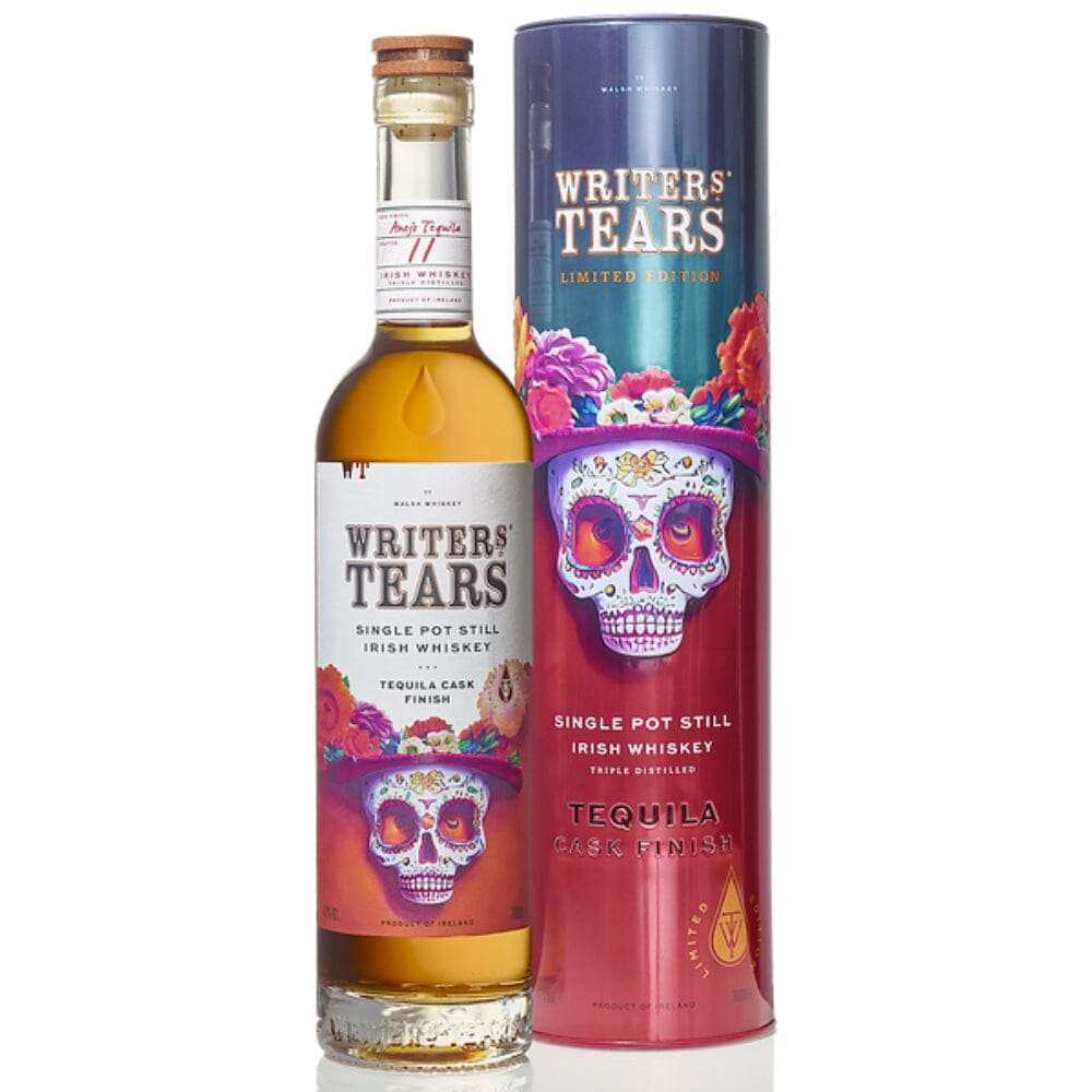 Writers’ Tears Tequila Cask Finish Limited Edition Irish whiskey Writers Tears