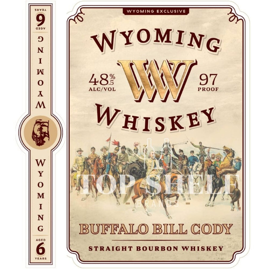Wyoming Whiskey Buffalo Bill Cody Bourbon Bourbon Wyoming Whiskey