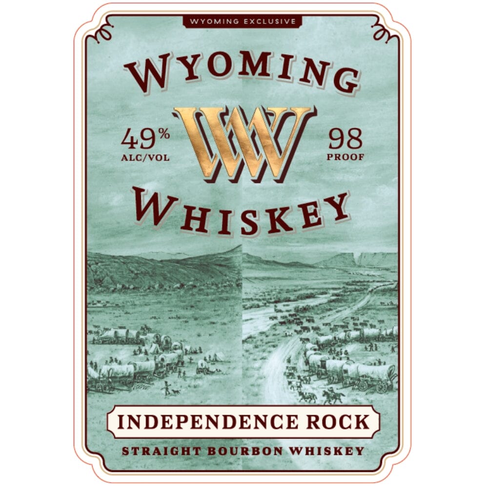 Wyoming Whiskey Independence Rock Straight Bourbon Bourbon Wyoming Whiskey