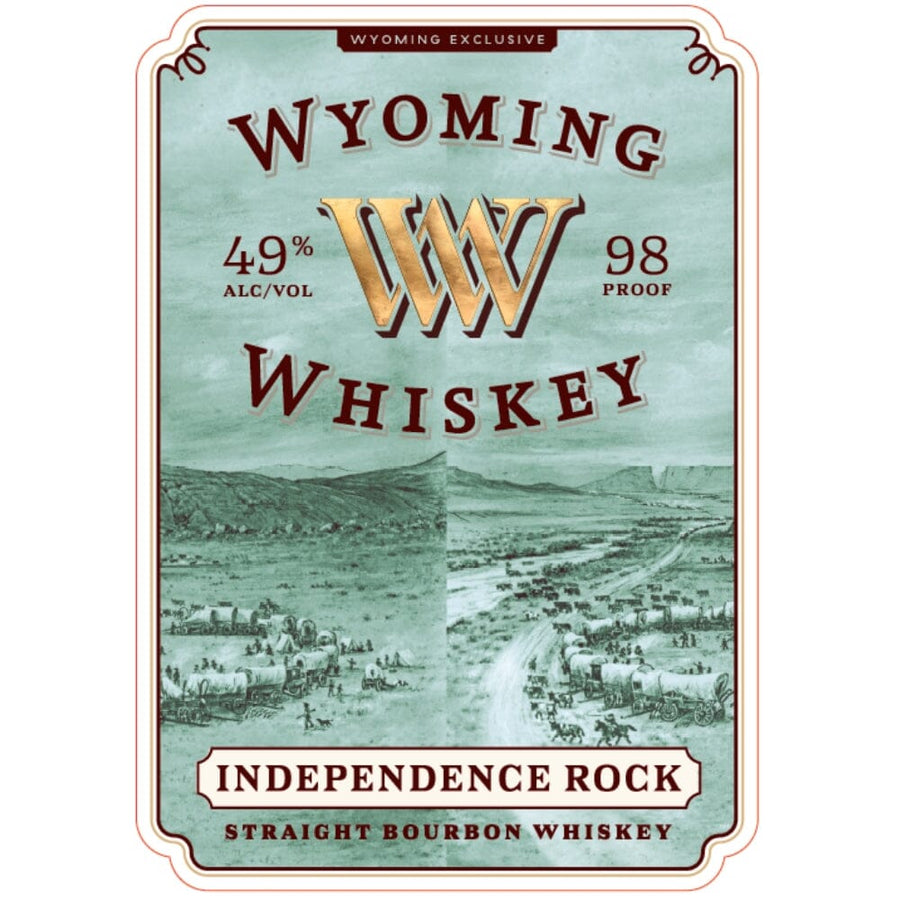 Wyoming Whiskey Independence Rock Straight Bourbon Bourbon Wyoming Whiskey
