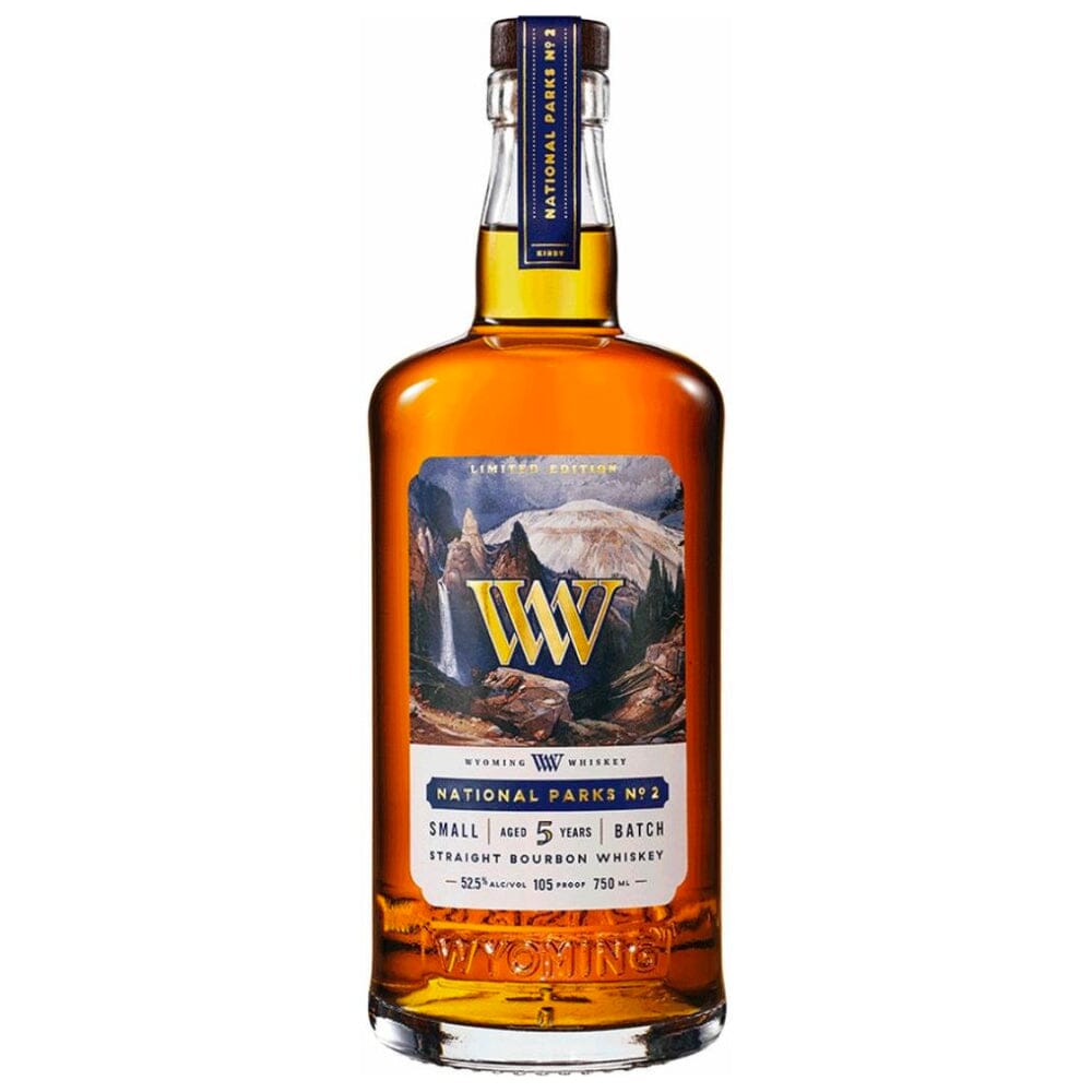 Wyoming Whiskey National Parks No. 3 Limited Edition Straight Bourbon Whiskey Wyoming Whiskey