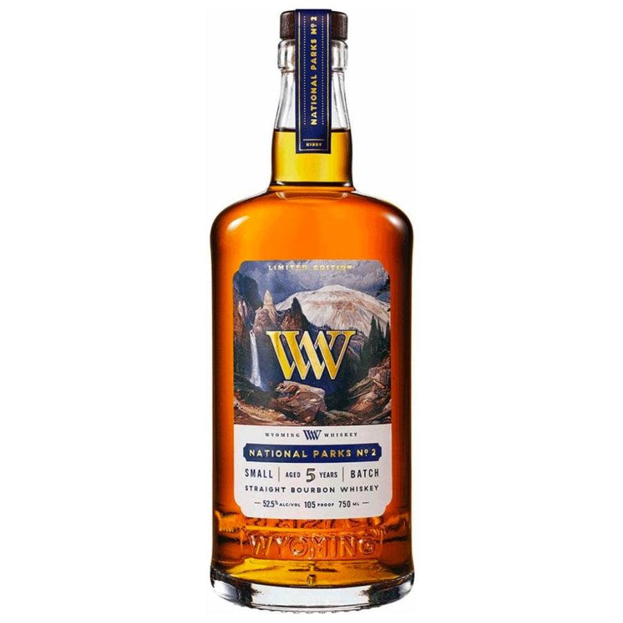 Wyoming Whiskey National Parks No. 3 Limited Edition Straight Bourbon Whiskey Wyoming Whiskey