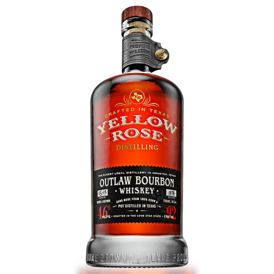 Yellow Rose Outlaw Bourbon 92 Proof Bourbon Yellow Rose Distilling