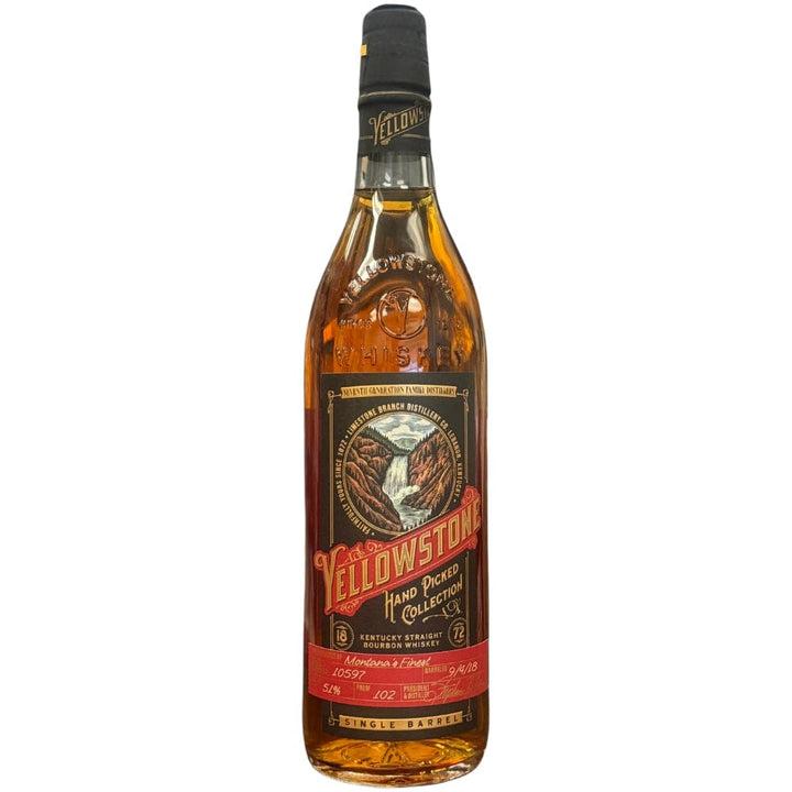 Yellowstone Hand Picked Collection "Montana's Finest" By Sip Whiskey Bourbon Yellowstone