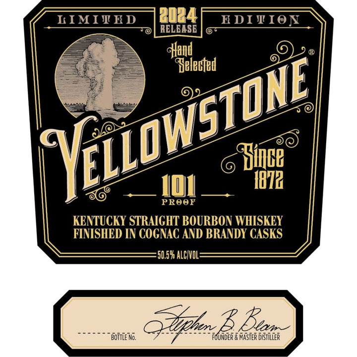 Yellowstone Limited Edition Bourbon 2024 Bourbon Yellowstone