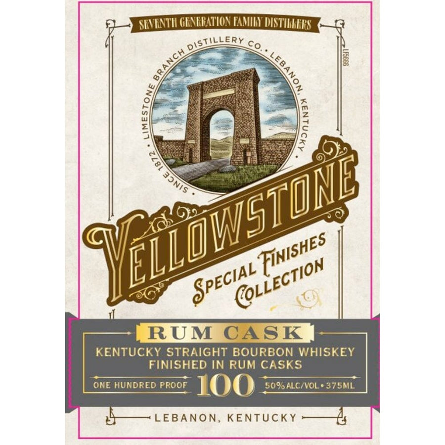 Yellowstone Rum Cask Bourbon Special Finishes Collection 375ml Bourbon Yellowstone