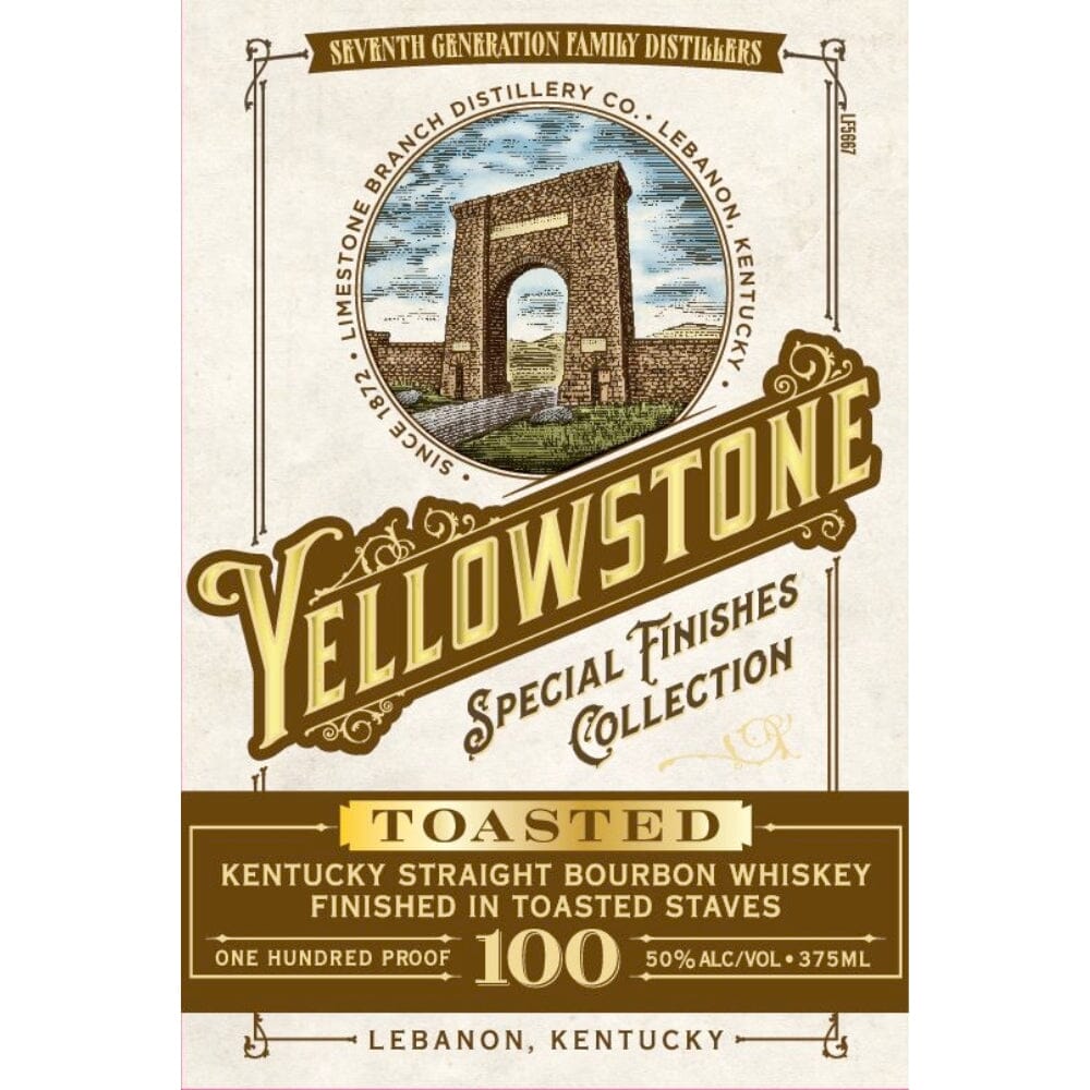 Yellowstone Toasted Bourbon Special Finishes Collection 375ml Bourbon Yellowstone