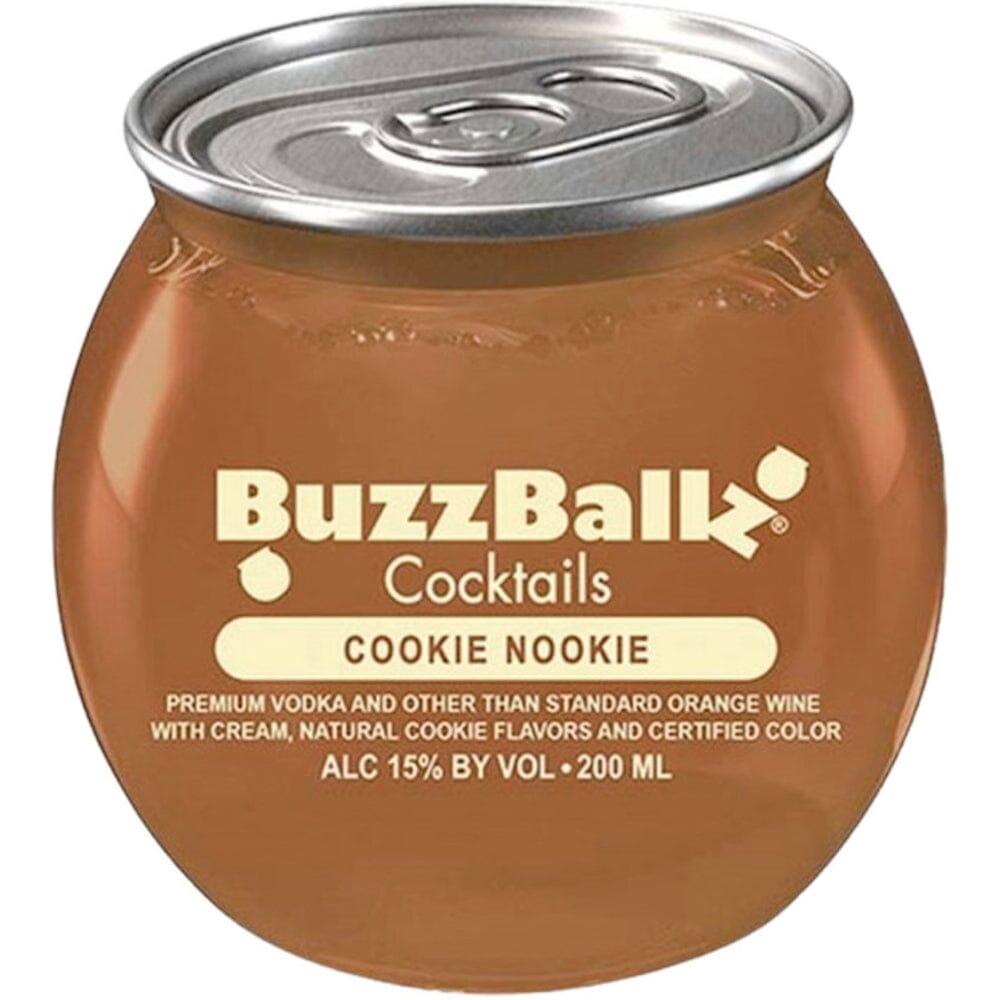 Buzzballz Cookie Nookie Pre-Mixed Cocktails 4-Pack Ready-To-Drink Cocktails Buzzballz