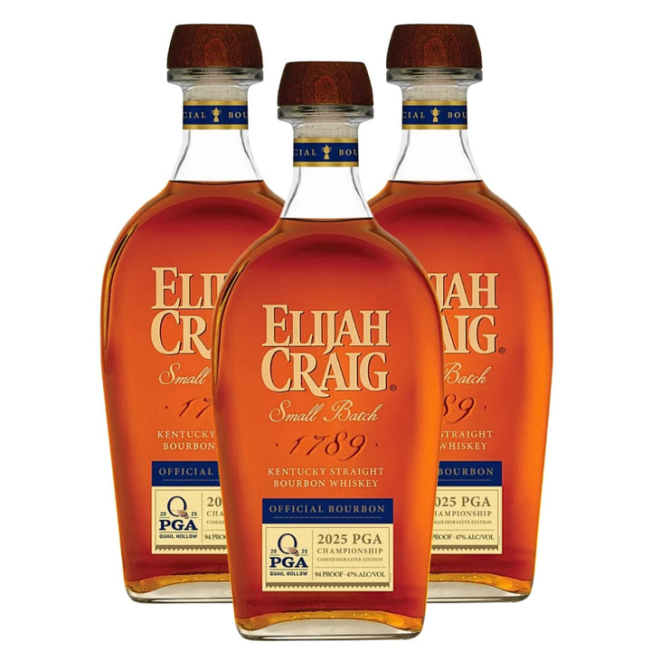 Elijah Craig 2025 PGA Championship Commemorative Edition 3pk Bourbon Elijah Craig