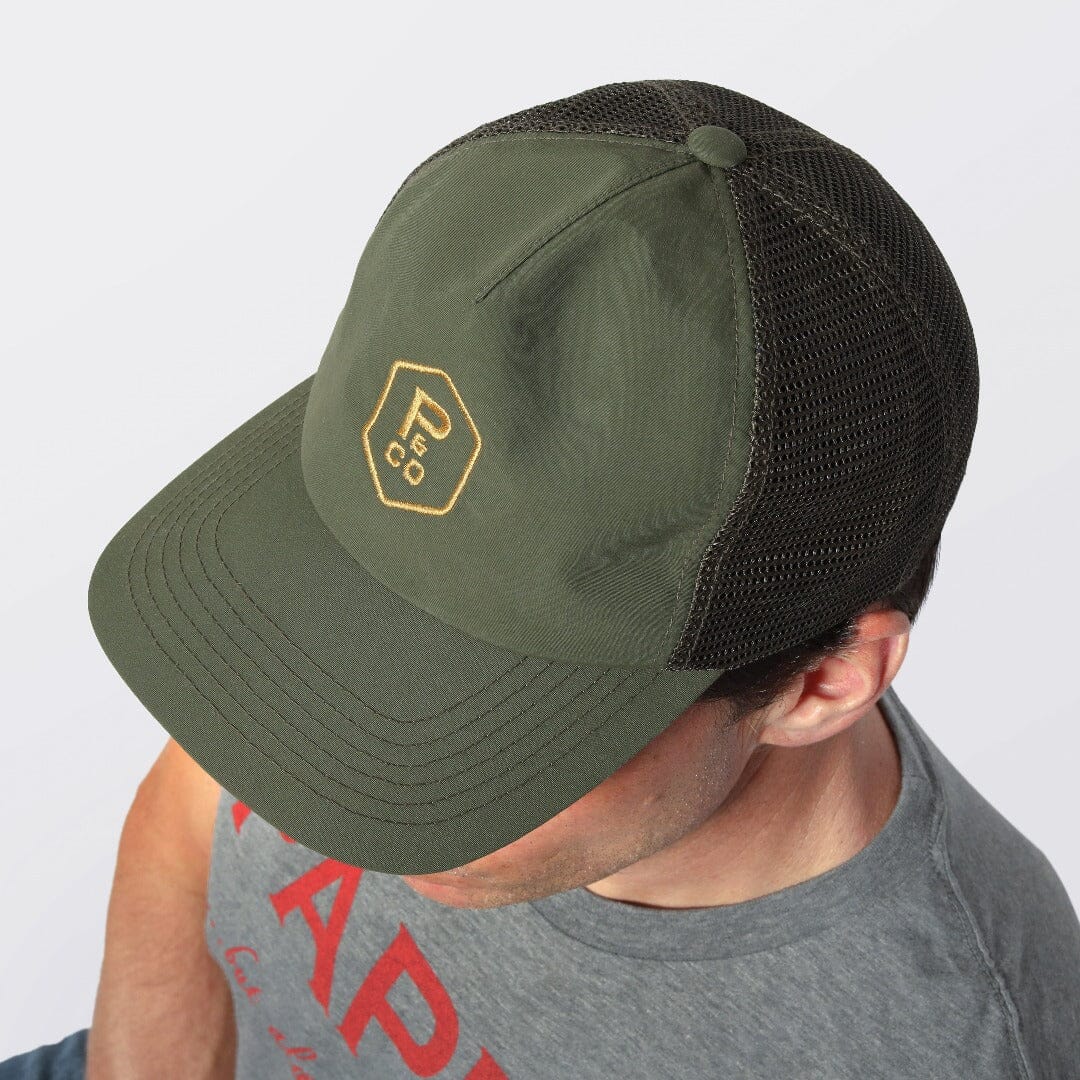 Pappy & Company Olive Performance Hat Apparel & Gear Pappy & Company