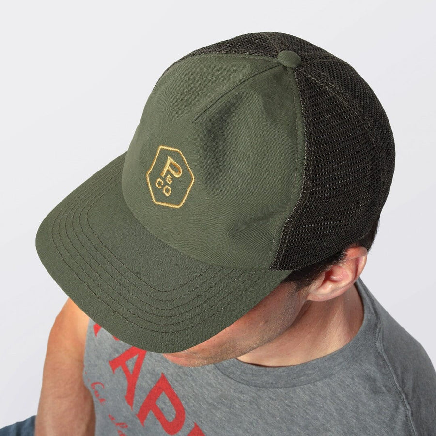 Pappy & Company Olive Performance Hat Apparel & Gear Pappy & Company