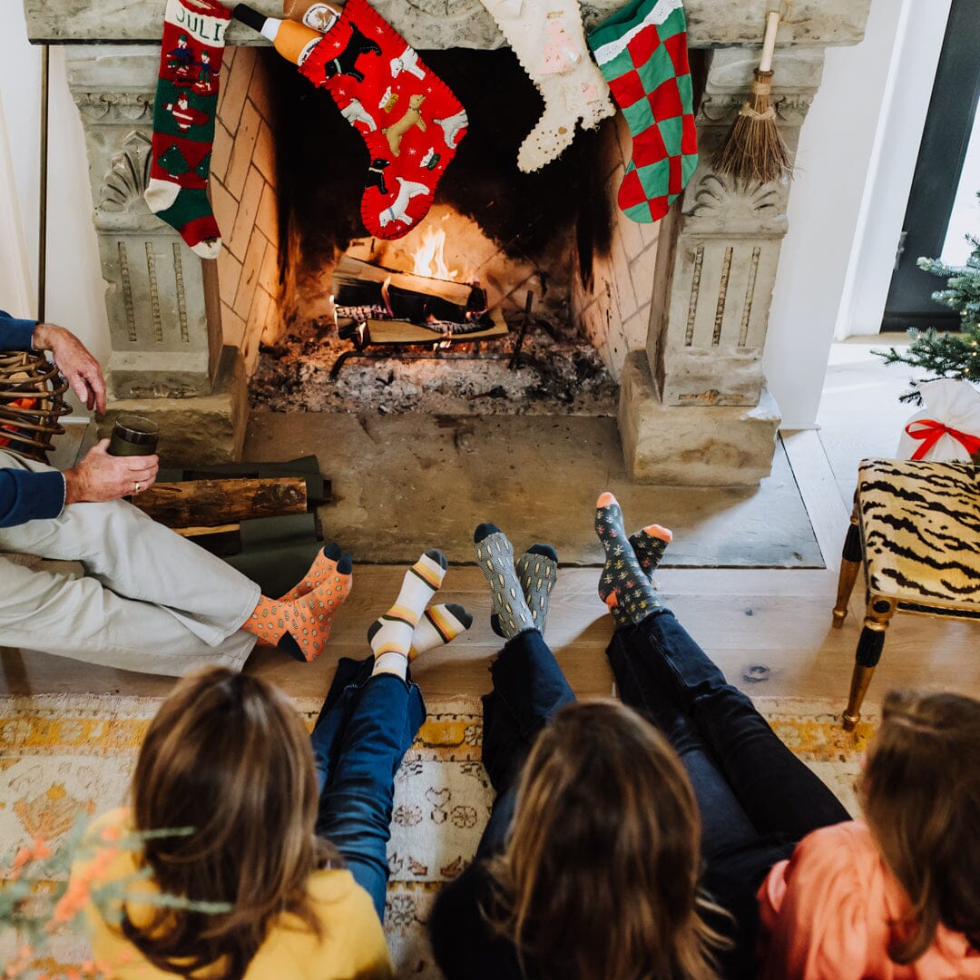 Pappy & Company Keys & Stripes Sock Set Apparel & Gear Pappy & Company