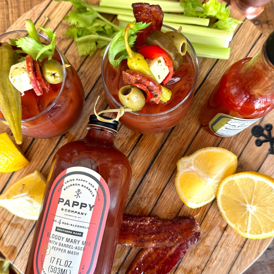 Bloody Mary Mix with Barrel-Aged Pepper Mash Food Pappy & Company