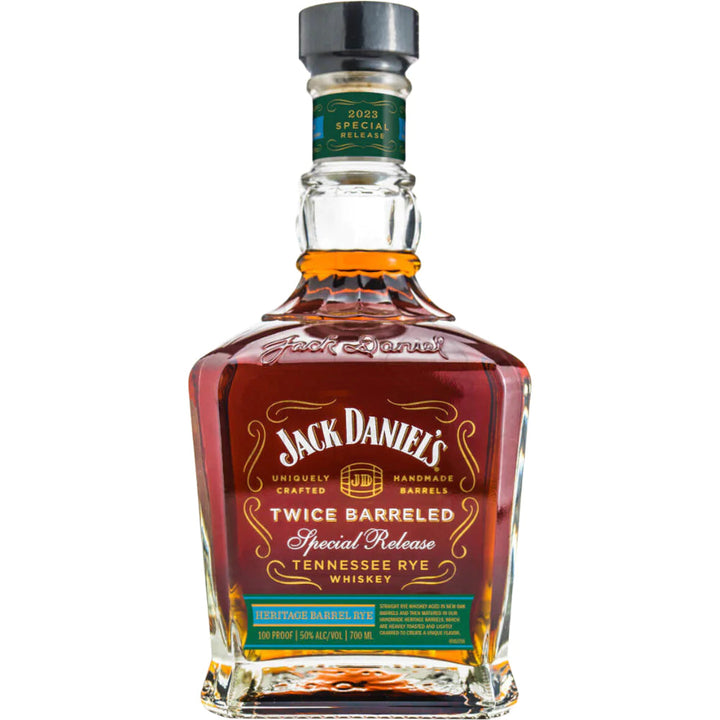 Jack Daniel's Twice Barreled Tennessee Rye 2023 Special Release Rye Whiskey Jack Daniel's