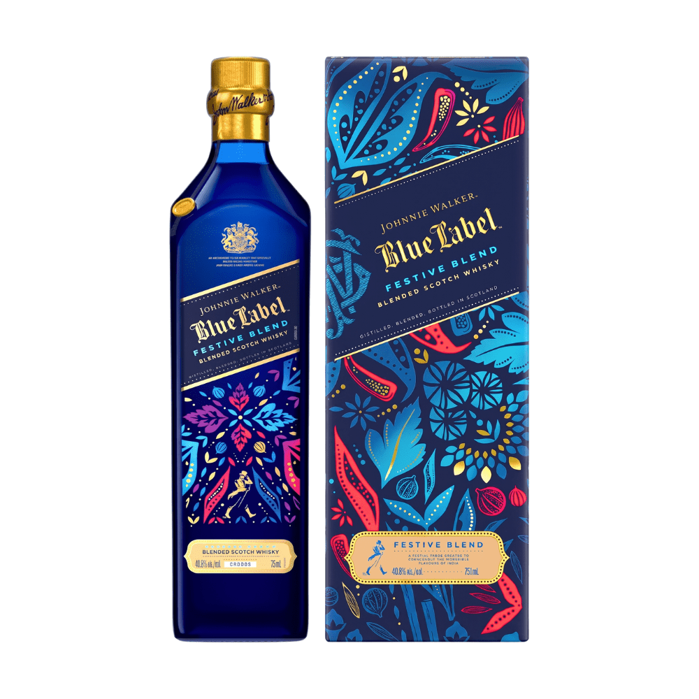 Johnnie Walker Blue Label Festive Blend Limited Edition – Sip Whiskey