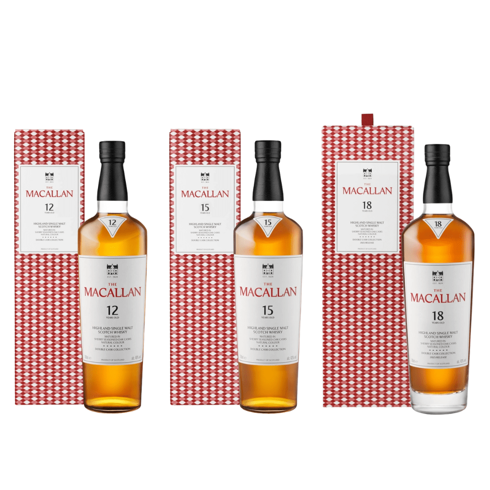 The Macallan Double Cask Collector's Set – Sip Whiskey The Macallan Double Cask Collector's Set – Sip Whiskey