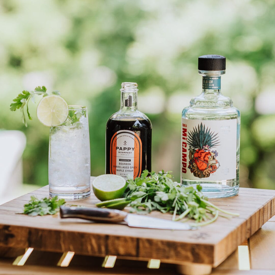 Pappy Van Winkle Bourbon Barrel-Aged Spicy Maple Syrup Food Pappy & Company