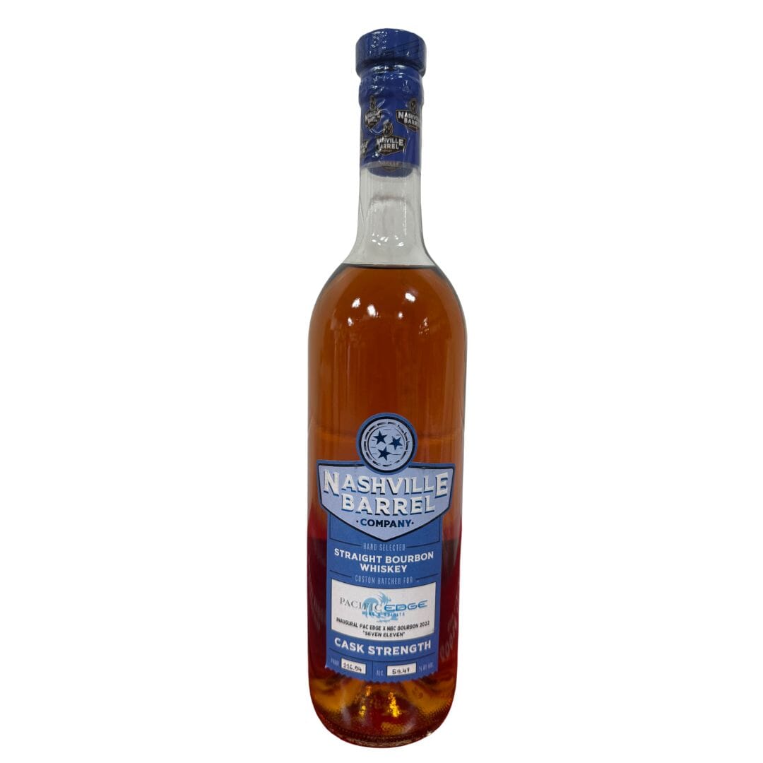 Nashville Barrel Company Hand Selected Straight Bourbon Custom Batched for Pacific Edge Bourbon Nashville Barrel Company
