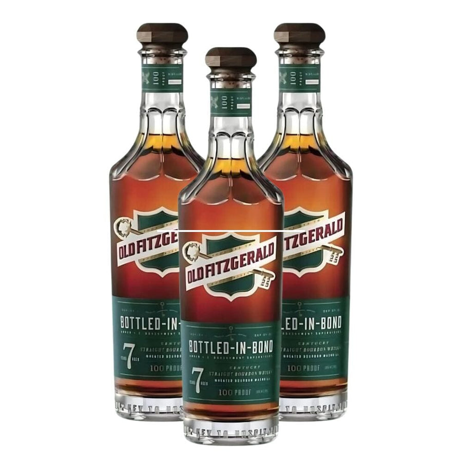Old Fitzgerald 7 Year Old Bottled in Bond Bourbon 3pk Bourbon Old Fitzgerald