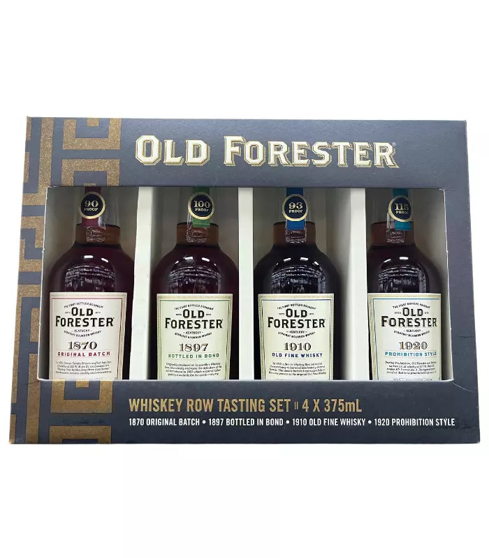 Old Forester Whiskey Row Tasting Set 4PK 375ml Bourbon Old Forester