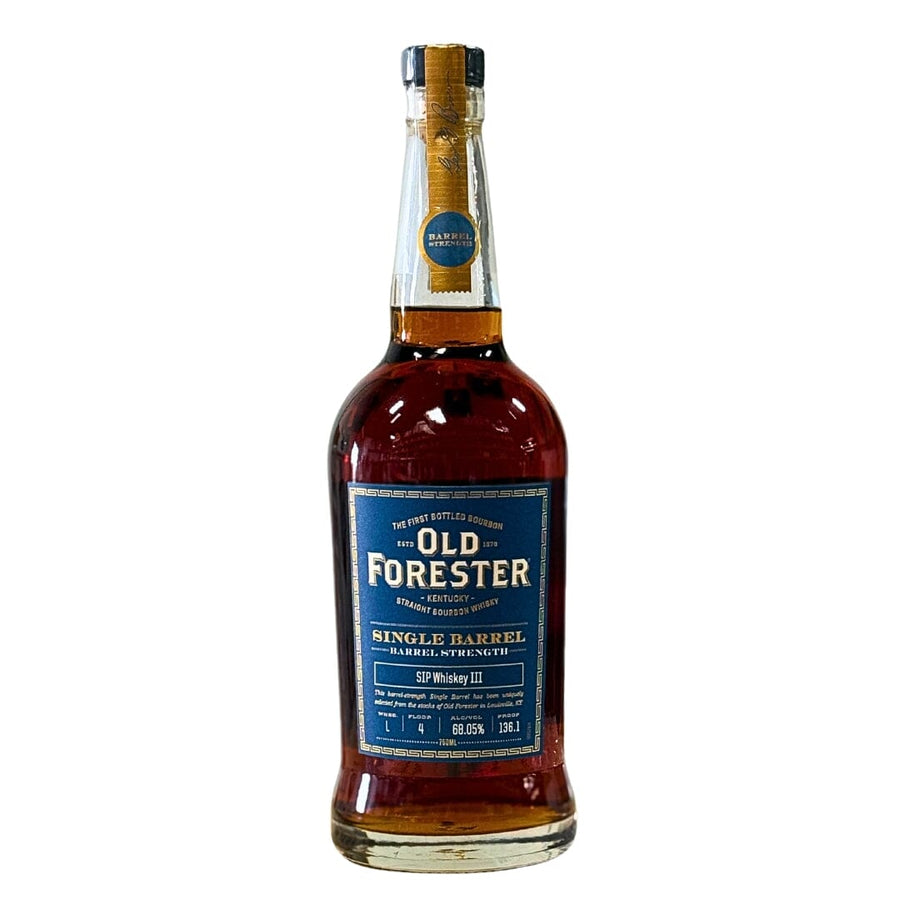 Old Forester x Sip Whiskey Single Barrel Barrel Strength 136.1 Proof Bourbon Old Forester