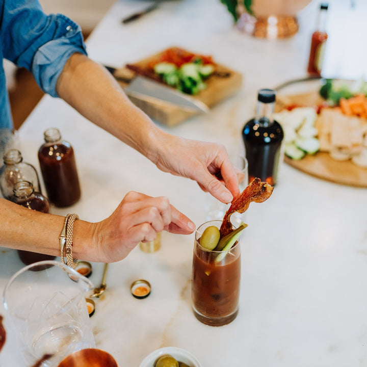 Bloody Mary Mix with Barrel-Aged Pepper Mash Food Pappy & Company