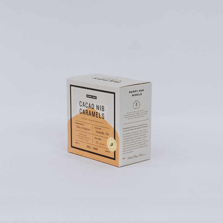 Pappy Van Winkle Barrel Aged Cacao Nib Caramels Food Pappy & Company