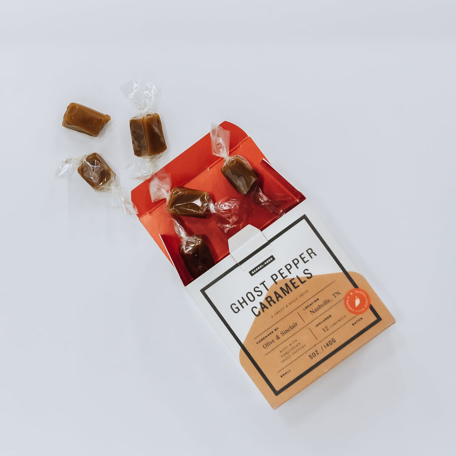 Pappy Van Winkle Barrel Aged Ghost Pepper Caramels Food Pappy & Company