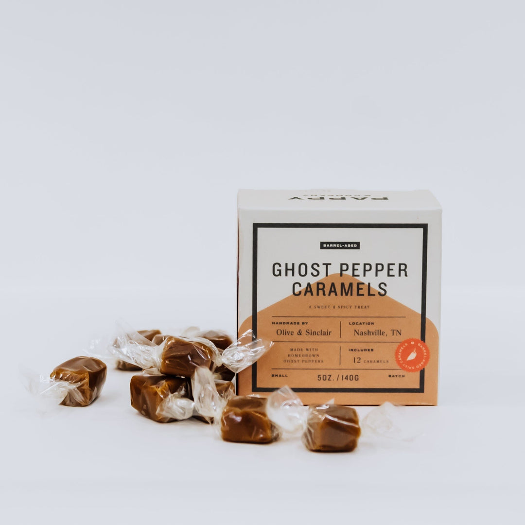 Pappy Van Winkle Barrel Aged Ghost Pepper Caramels Food Pappy & Company