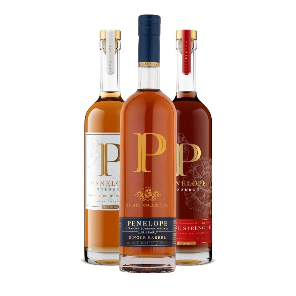 Penelope Estate Collection 10 Year Old Single Barrel Bourbon (105 Proof) Bundle Bourbon Penelope Bourbon