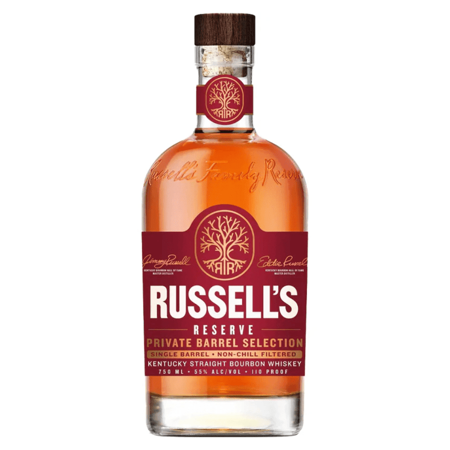Russell's Reserve Single Barrel Private Selection Selected by Sip Whiskey Bourbon Russell’s Reserve